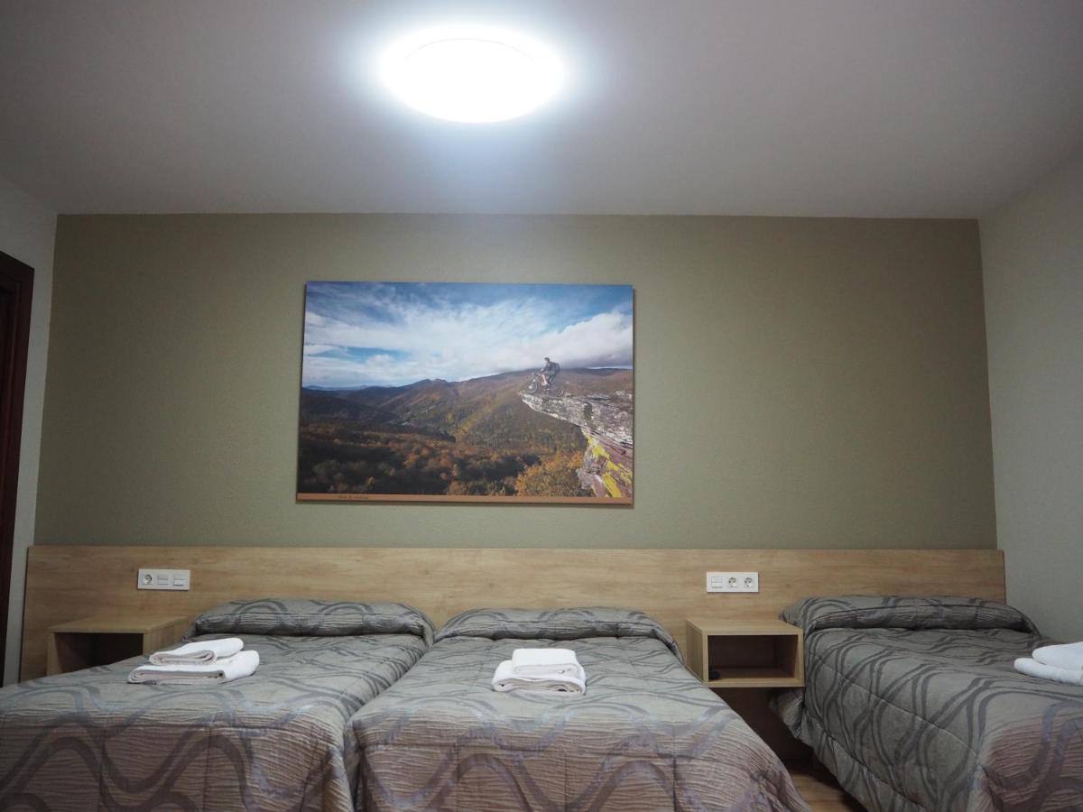 فندق هوستال أسيلا بنبلونة المظهر الخارجي الصورة A room at the hotel